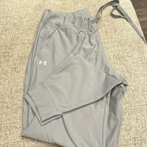 Under Armour Light Grey Athletic Joggers